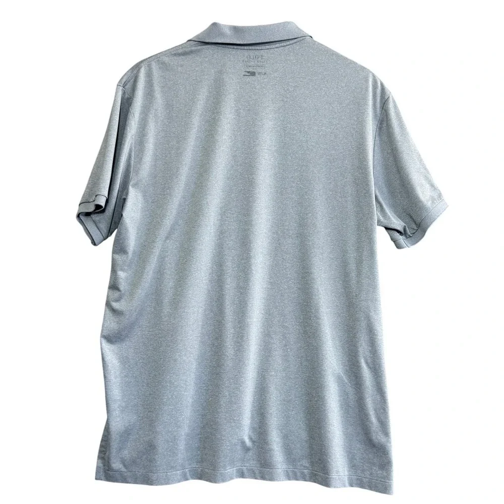 Polo Ralph Lauren Mens Performance Polo‎ Shirt XL Grey Golf  Preppy Breathable